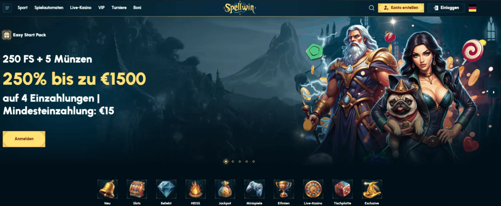 Spellwin Casino Spellwin Casino Startseite